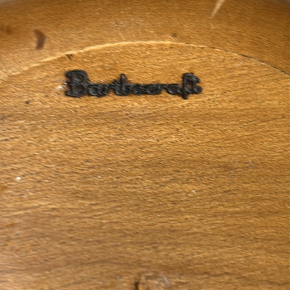 Vintage Baribocraft Canadian Maple Wood Mid Century Modern Large Salad Bowl Set - Picture 9 of 14